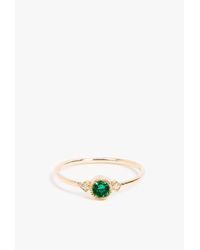 Jennie Kwon | Metallic Emerald Sotto Voce Ring | Lyst
