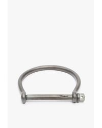 Miansai | Black Screw Cuff for Men | Lyst