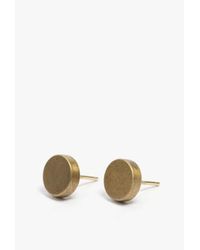 Marmol Radziner | Metallic Puck Earrings | Lyst