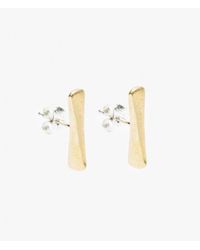 Fay Andrada | Metallic Kiila Stud Earrings | Lyst