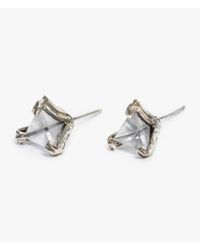 Unearthen | Metallic Prism Studs | Lyst