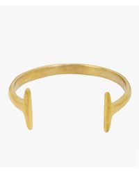 Soko | Metallic Double Bar Cuff | Lyst