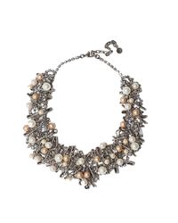 Tom Binns - White Chaotic Pearl Necklace - Lyst