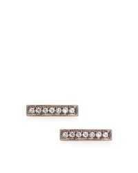 Dana Rebecca | Sylvie Rose Earrings in 14k Black Rhodium | Lyst