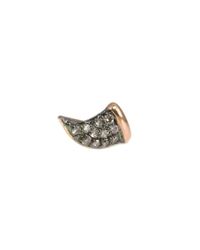 Sydney Evan | Metallic Mini Horn Studs | Lyst
