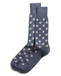 Paul Smith | Gray Maxi Spot Socks for Men | Lyst