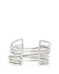 Philippe Audibert | Metallic Overlap Cuff | Lyst