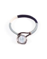 Lulu Frost - Gray G. Frost Tri-nation Wrapped Wax Seal Bracelet - Lyst