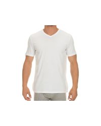 Michael Kors | White Cotton Modal V-neck Tee, Pack Of 3 for Men | Lyst