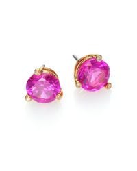 kate spade new york | Metallic Rise & Shine Small Stud Earrings | Lyst
