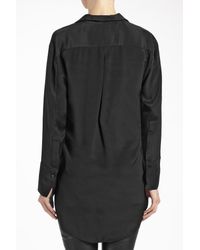 By Malene Birger | Black Pleated Long Sleeve Shirt | Lyst