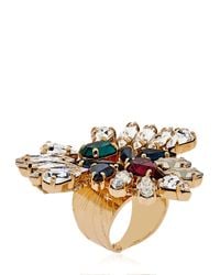 Anton Heunis | Green Bollywood Princess Collection Ring | Lyst