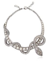 Roberto Cavalli | Metallic Embellished Snake Necklace | Lyst