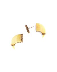 Lulu Frost | Metallic Cleo Stud | Lyst