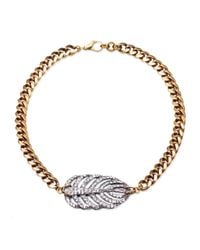 Lulu Frost - Metallic Single Drift Necklace - Lyst