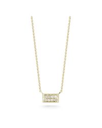 Dana Rebecca | Yellow Katie Z White Diamond Necklace | Lyst