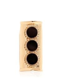 Chloé | Black Djill Onyx & Gold Plated Brass Ring | Lyst