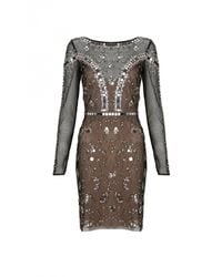 Temperley London | Metallic Klementina Fitted Dress | Lyst