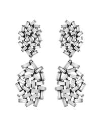 DANNIJO | Metallic Mayfield Earrings | Lyst