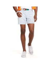 Polo Ralph Lauren | Blue Straight-fit Corduroy Short for Men | Lyst