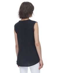 Rebecca Taylor | Black Jenna Tank | Lyst