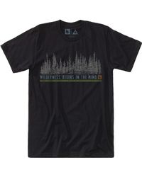 Hippy Tree Black Woodside T-shirt for men