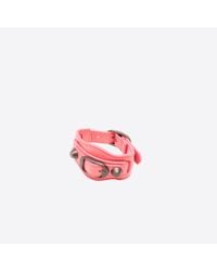 Balenciaga | Pink Classic Bracelet | Lyst