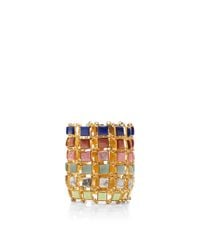 Rosie Assoulin | Multicolor Semiprecious Stone Link Bracelet | Lyst