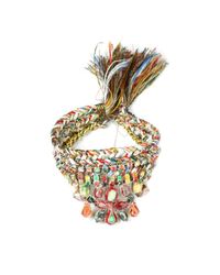Alyssa Norton | Multicolor Triple Braided Rhinestone Bracelet | Lyst