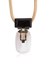 Marni | Multicolor Crystal & Resin Stones Necklace | Lyst
