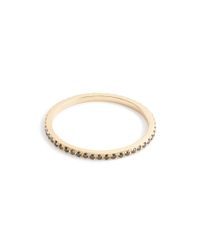 J.Crew | Yellow Gabriela Artigas 14k Gold Axis Ring With Pave Black Diamonds | Lyst
