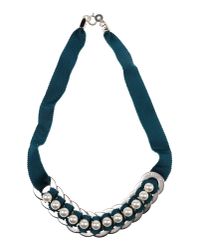Ligia Dias Blue Necklace