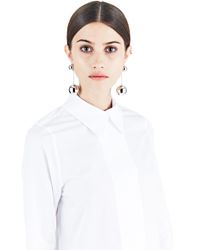 J.W.Anderson Metallic J.w. Anderson Sphere Earrings