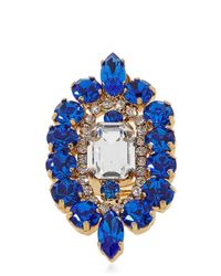 Halaby | Blue Flamingo Ring | Lyst