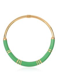 Aurelie Bidermann | Green Positano Resin And Gold-Plated Necklace | Lyst
