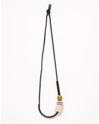 Maslo Jewelry | Chock A Block Pink & Black | Lyst