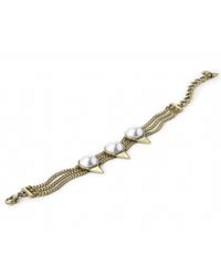Jenny Bird | Metallic Aurora 14K Gold-Plated Bracelet | Lyst