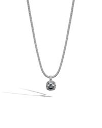 John Hardy | Metallic Classic Chain Small Square Pendant | Lyst