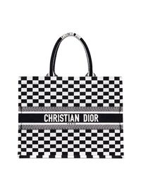 Dior book tote personalized in embroidered canvas reveal