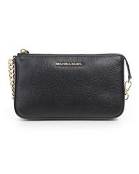 MICHAEL Michael Kors - Black Pouches Clutches Md Chain Pouchette - Lyst