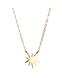 Lulu Frost - Pink Code 14Kt Star Necklace - Lyst