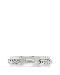 Philippe Audibert | Metallic Classic Chain Cuff | Lyst