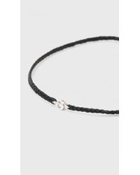 Scosha | Black Silver Diamond Bead Bracelet | Lyst