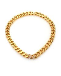 Vita Fede | Metallic Franco Crystal Link Necklace | Lyst