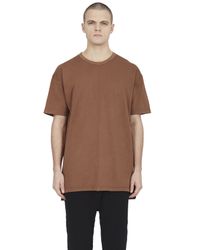 Blood Brother - Captain Ribbed T-shirt Brown for Men - Lyst