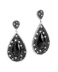 John Hardy | Black Sapphire And White Sapphire | Lyst