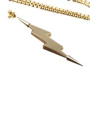 Vitaly | Metallic Zanmi Lightning Bolt Necklace for Men | Lyst