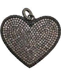 The Woods Jewelry - Black Pendant - Lyst