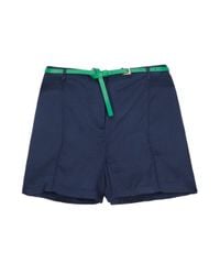 Elizabeth and James | Blue Willie Crepe Shorts | Lyst