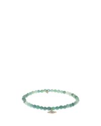 Sydney Evan | Green Eye Pendant Bracelet | Lyst